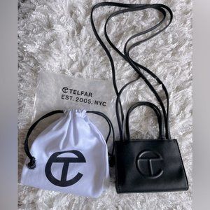 Telfar Small Shopping 🌺🥇Bag Black🌺🥇